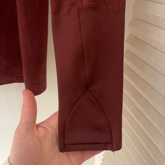 Team Canada Swiftly Tech Half-zip 2.0 Coc Logo In Deep Red Size 4 - Picture 9 of 11